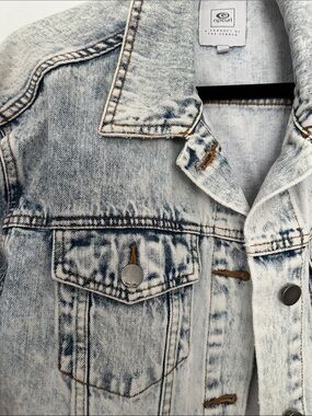 Rip Curl Light Acid Wash Blue Denim Jacket